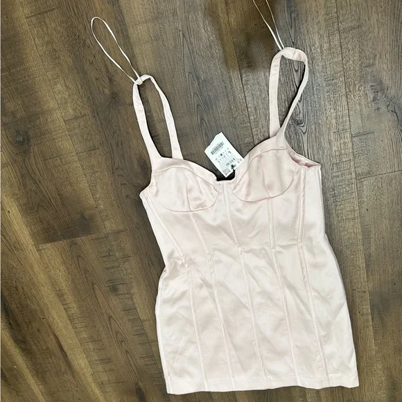 Zara Blush Pink Dress - Picture 2 of 5